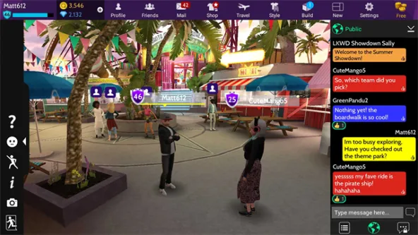 Avakin Life 游戏截图 2