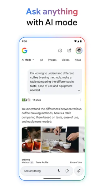 Google 应用截图 2