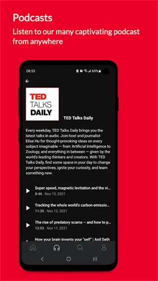TED 应用截图 5