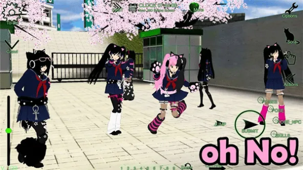 JP Schoolgirl Supervisor Multiplayer | 校园女生监督会 游戏截图 3